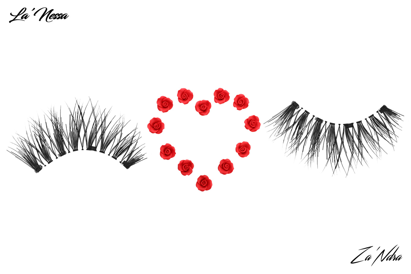 La'Nessa's Mesmorizing Magnetic Lashes By Za'Ndra